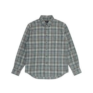 Dockers Green-Grey Plaid Casual Button‎ Down Shirt Men’s Large